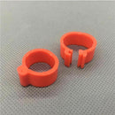 New 100pcs Bird Rings 8mm Leg Bands Clip Pigeon Dove Chicks Duck Bantam Poultry