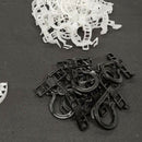 100pcs Tomato Trellis Hooks for Tomato Plant , Greenhouse Flower Vine Twine Crop