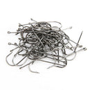 50pcs 1# Sharp Barbed Fishing Hooks Trolling Tackles Pesca #gib