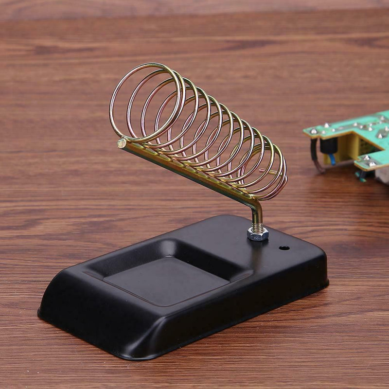 Solid Metal Base Soldering Iron Bracket Stand Holder Support Station Frame