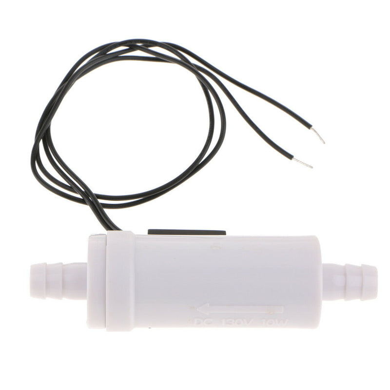 White Inlet Plastic Flow Sensor Magnetic Water Flow Liquid Reed Switch Meter