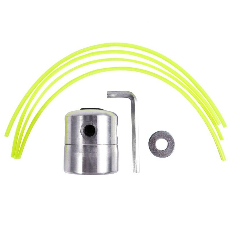 Aluminum Grass Trimmer Head With 4 Lines Brush Cutter Head Lawn Mower Cutti