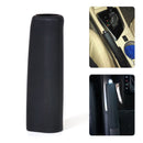 2pcs Car Anti Slip Silicone Parking Handle Hand Brake Lever Cover Sleeve Black