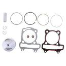 For 4 Stroke Motorcycle Scooter Complete Cylinder Piston Rings Pin Gaskets