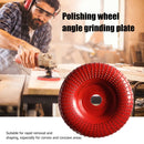 22mm Steel Wood Angle Grinding Wheel Abrasive Disc Angle Grinder (Red) A