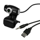 Webcam Web Video Cam Camera USB 2.0 With Microphone For Computer Desk Laptop PC