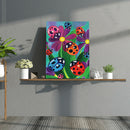 Vibrant Flower Diamond Painting DIY Full Round Drill 5D Needlework (B2431) A