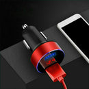 1PC 3.1A Dual Ports USB Car Auto Cigarette Charger Lighter Digital LED Volt X7O0