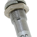 10pcs 8mm 12V Red LED Metal Indicator Pilot Light XD8-2