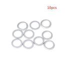 10Pcs Bicycle Chain Wheel 2mm Screw Washer Aluminum Spacer Double Change Single