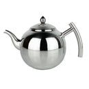 1L Modern Stainless Steel Teapot Coffee Tea Loose Leaf Infuser Filter Brew