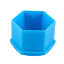 20pcs 17mm Car Wheel Trims Nut Plastic Blue Caps Bolts Cover Nuts Cap Tool