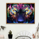 5D DIY Full Drill Diamond Painting Cross Stitch Embroidery Kit (Tiger04)