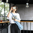 Denim Large-Capacity Handbag Women'S Fashion Classic Handbag Women'S Fabric