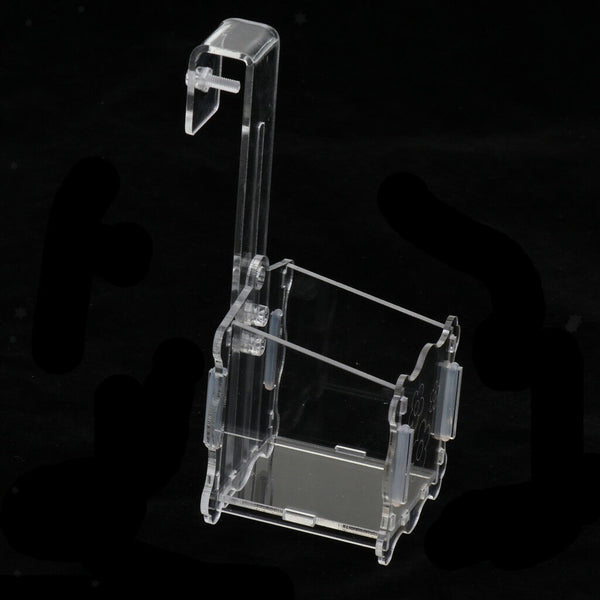 Clear Wall Hanging Aquatic Plant Acrylic Cup Pot Aquarium Fish Tank Holder