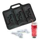 Silicone Gun Shaped Freeze Cube Ice Moulds Jelly Chocolate X0Q4 Tray. Mold J5L7
