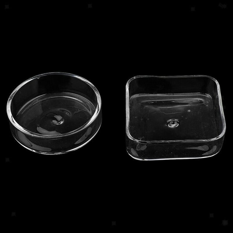 2Pcs High Quality Transparent Shrimp Feeding Tube Food Tray Feeder For Aquarium
