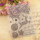 Christmas Transparent Stamp Seal for DIY Photo Album Decorative Card Making