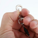 5x Kayak Canoe Secure Fishing Rod Lanyard Holder Paddle Leash Clip Hook
