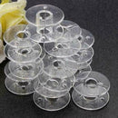 10pcs Plastic Domestic Sewing Machine Empty Bobbins for Brother Janome Sing Q4C5