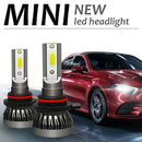 2PCS 9012 LED Headlight Conversion Kit High Low Beam 6000K IP68 YPS