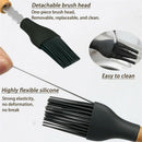 3 Pack Silicone Basting Brush,9.4 Inch Pastry Brush With Beech Wood Handle, N2A3