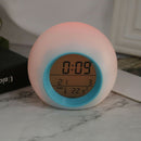 LED color changing multifunction digital alarm clo_