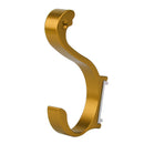 Space Alumimum Home Door Wall-mounted Hat Clothes Towel Hook Hanger Golden