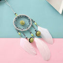 Nordic Style Feather Wind Chimes Dreamcatcher Car Pendant Home Decoration