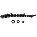 Black Carbon-Steel Cylinder Column Hex Hexagon Screw Set 500Pcs/Set M3/M4/M
