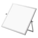 Mini Dry Erase White Board Handheld Desktop Memo Board Double-sided 25x35cm