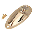 Golden Guitar Parts Boat Output Jack Plate Socket for Electric Guitar  A