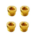 Aluminum Alloy Anti-rust Bicycle V Brake Screw Bolt Bike Replacement Golden