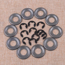 Washer Fit for Husqvarna 362 365 371 372 390 Chainsaws E-Clip 10x Clutch Bearing