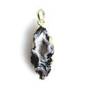 1pc Natural Druzy Rock Crystal Pendant Necklace Quartz Agate Geode Stone Gems