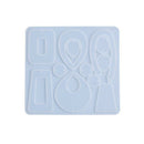 DIY Crystal Epoxy Mold Pendant Silicone Mold Keychain Listing Jewelry RSEAU