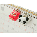 1 Set Red Owl Padlock Security Lock With Key Kid Gift Travel Lock Bag Lock