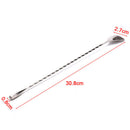 Stainless Steel Cocktail Stirrer Stir Spoon Mixing Cocktail Spoon Bar Applia_kz