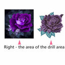 Flower 5D Diamond Painting Cross Stitch 5D Rhinestones Diamond Embroidery P