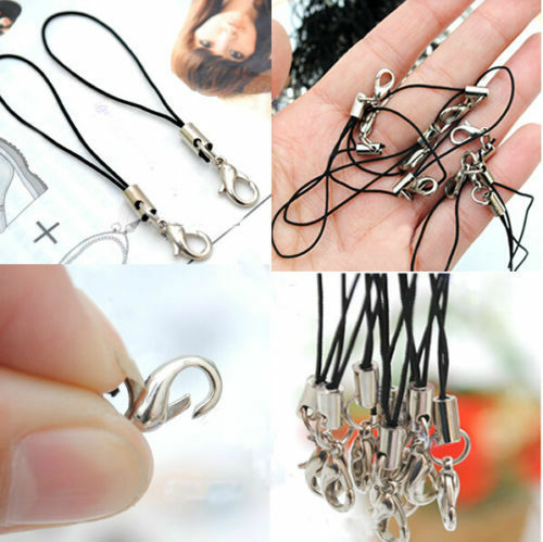 100X Cell Phone Charms Strap Lanyard Hang Pendant for Phone Camera Decoration3C