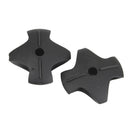 6 Pieces Min Nylon Deck Line Guide Outfitting for Marine Boat Canoe Kayak