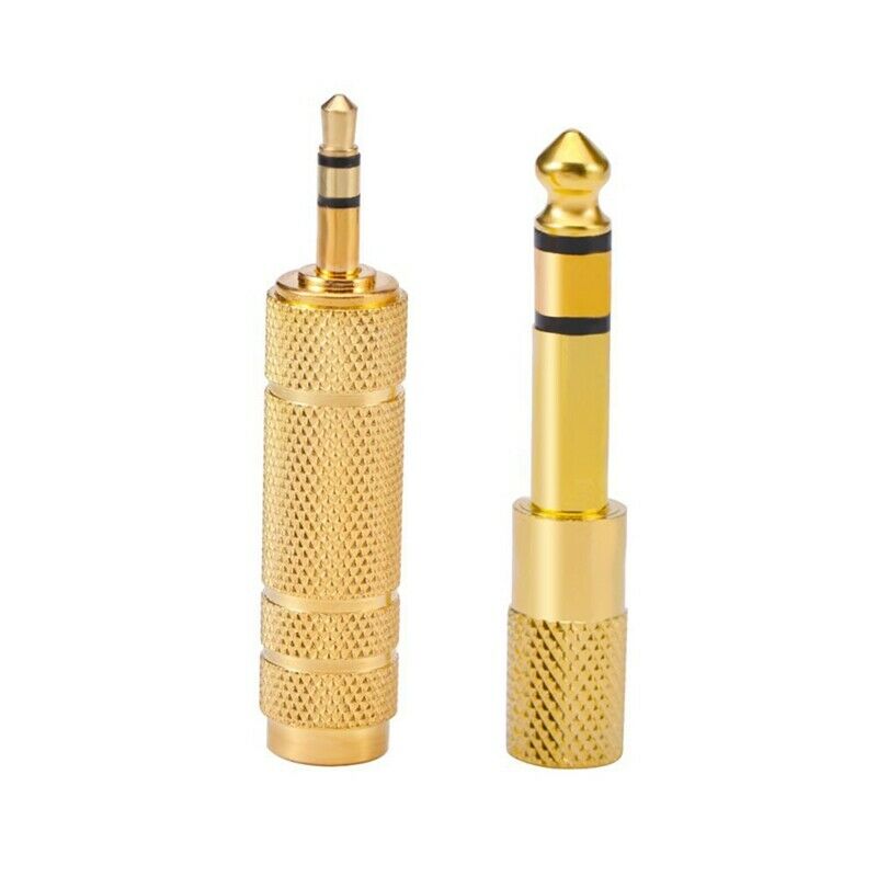 Headphone Adapter 6.35 mm (1/ 4 Inch) Male to 3.5 mm Female Stereo Adapter  A8W3