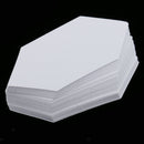 100 Pieces Hexagon Paper Quilting Templates Paper, DIY Patchwork Sewing 79mm