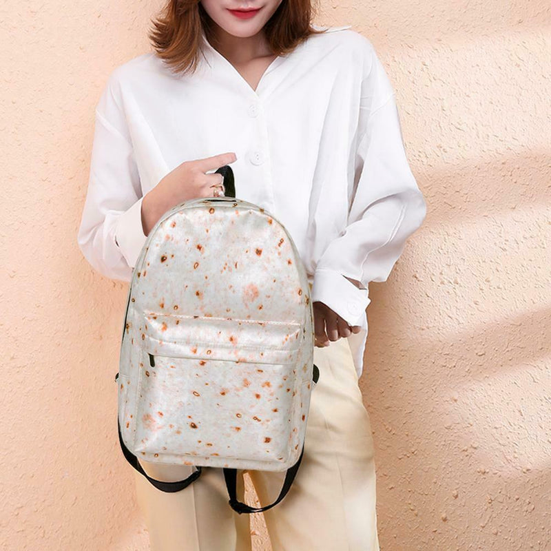 Women Backpack Canvas Preppy Large School Travel Printing Bags for Students