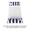 Inflatable Net Bed Foldable Backrest Floating Bed Chair Water Toys (Blue)