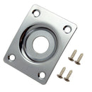 Rectangle Jack Plate for Les Paul or  Style Electric Guitar Bass