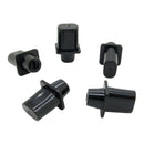 Tele Switch Cap Tip For Telecaster Top-Hat Switch Tip Black For Tele Guitar