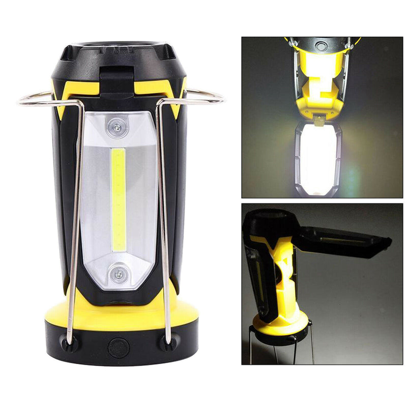LED Camping Lantern Rechargeable, Brightest Flashlight Waterproof for Emergency