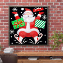 Diamond Painting Snowman Santa Full Round Wall Picture DIY Set (yc4189)
