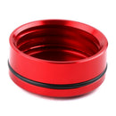 Red Rear Brake Fluid Reservoir Cap Lid Top Cover M35*2.0 for Motorcycle